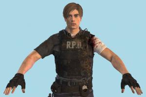 Resident Evil Leon Resident Evil Remake Leon-2